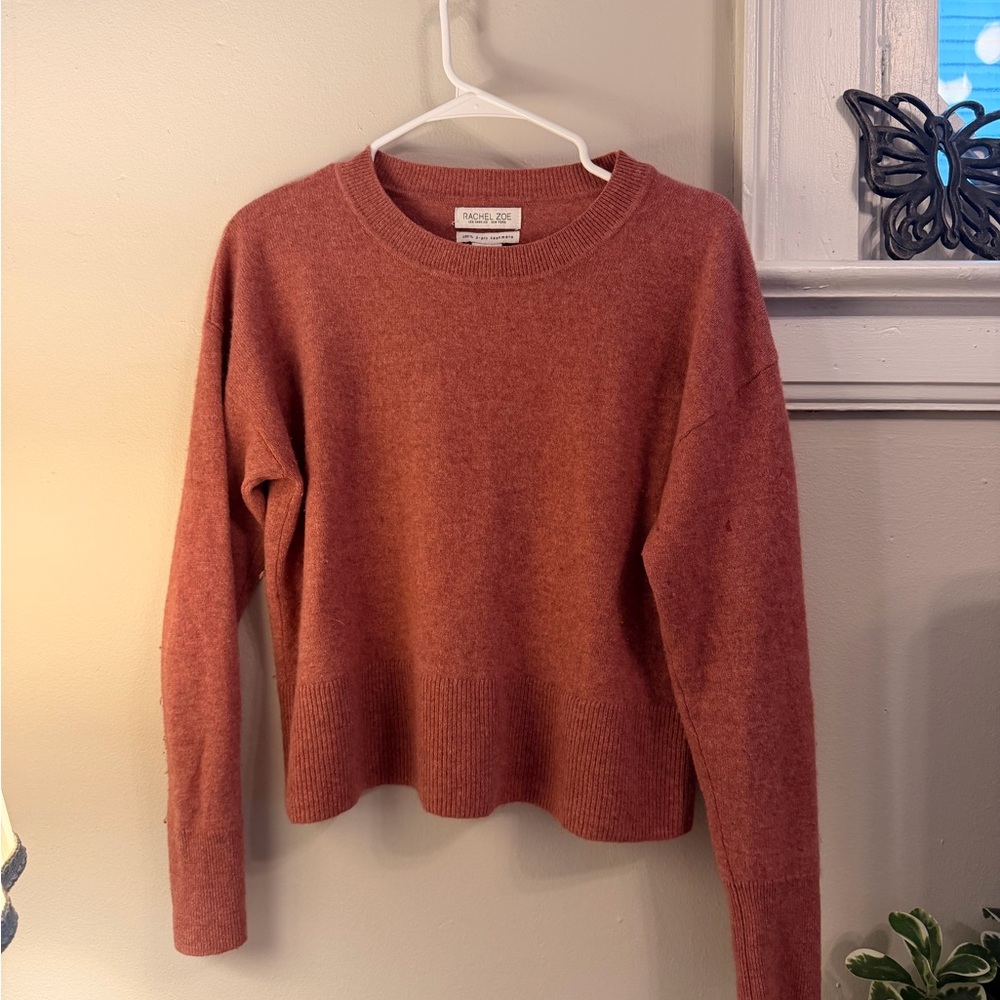 100% 2-ply Cashmere Sweater by Rachel Zoe